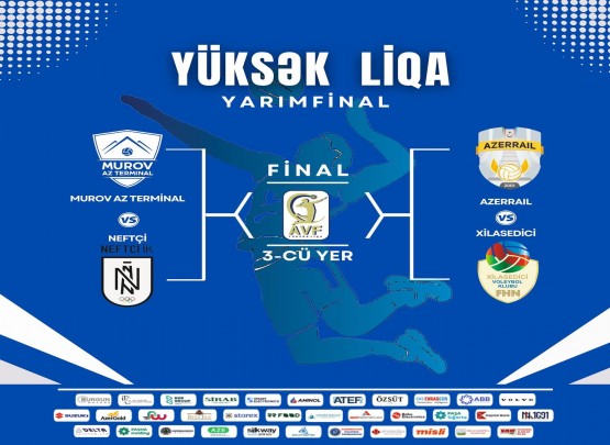 Yüksək Liqada yarımfinalçılar müəyyənləşdi